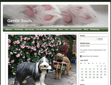 Tablet Screenshot of gentle-souls.de